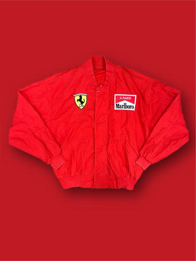 Bomber Ferrari corse Marlboro J. Alesivintage tg XL Thriftmarket BAD PEOPLE