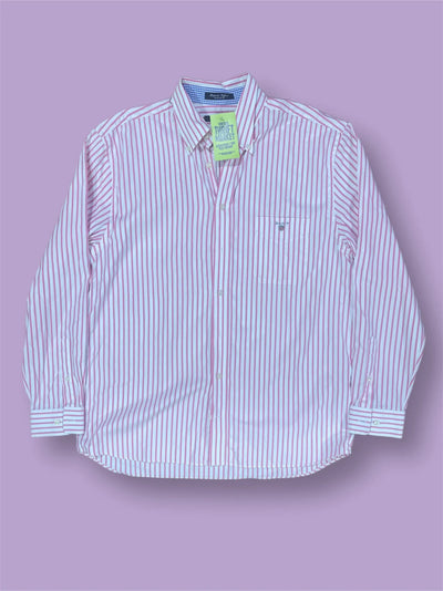 Thriftmarket Camicia Gant rosa vintage tg L Thriftmarket