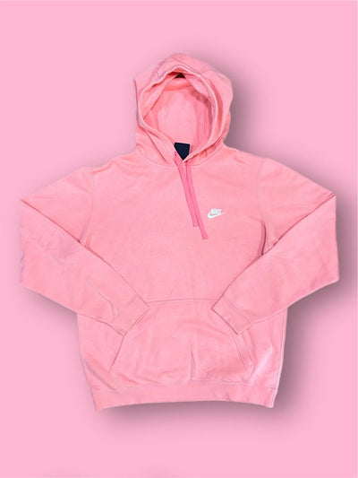 Felpa Nike hoodie vintage tg L rosa Thriftmarket BAD PEOPLE