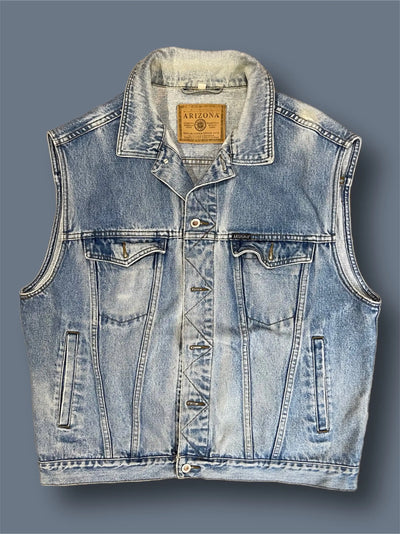 Thriftmarket Gilet jeans arizona vintage tg 54 Thriftmarket
