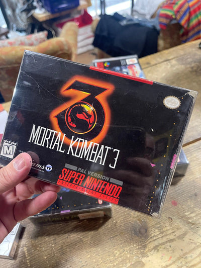 Thriftmarket Gioco Mortal Kombat 3 Super Nintendo Pal Thriftmarket