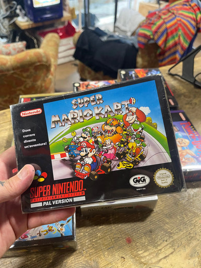 Thriftmarket Gioco Super Mario Kart Super Nintendo Pal Thriftmarket