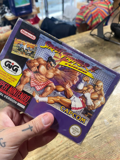 Thriftmarket Gioco Super Nintendo Street Fighter 2 turbo Thriftmarket