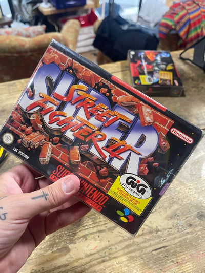 Thriftmarket Gioco Super Street Fighter 2 Super Nintendo Pal Thriftmarket