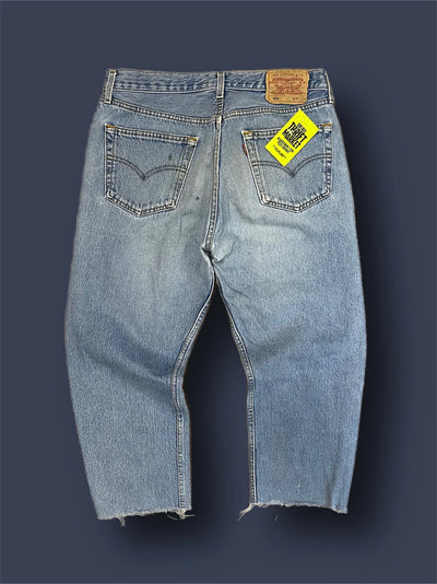 Thriftmarket Jeans levis 501 vintage tg 34 cut caviglia Thriftmarket