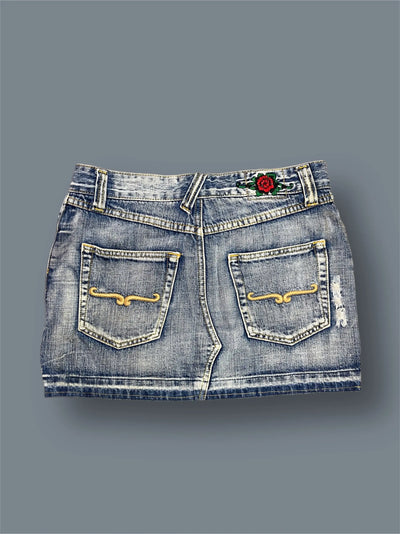 Thriftmarket Minigonna jeans El Charro vintage tg 40 Thriftmarket