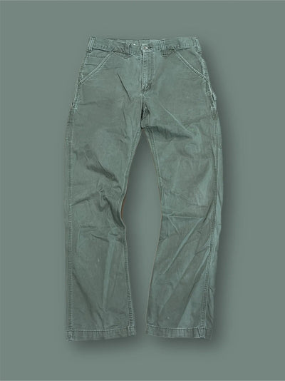 Pantalone Carhartt verde vintage tg 33x34 Thriftmarket BAD PEOPLE