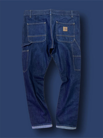 Thriftmarket Pantalone jeans Carhartt vintage tg 33x32 blu Thriftmarket