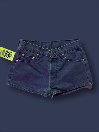 Thriftmarket Shorts levis jeans vintage black tg 28 Thriftmarket