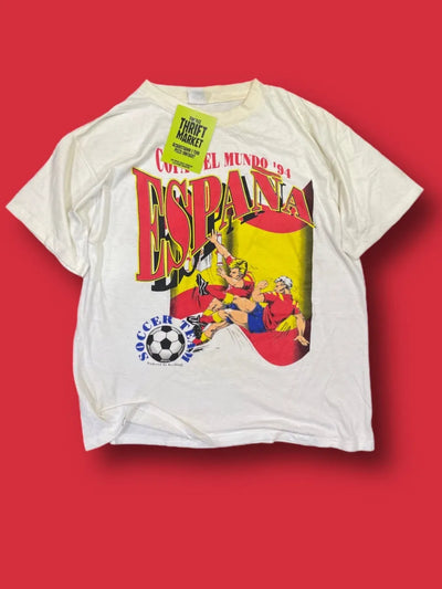 T-shirt Espana Copa del mundo 94 vintage tg M Thriftmarket BAD PEOPLE