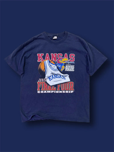 Thriftmarket T-shirt NBA Kansas Final Four 2002 vintage tg XL Thriftmarket
