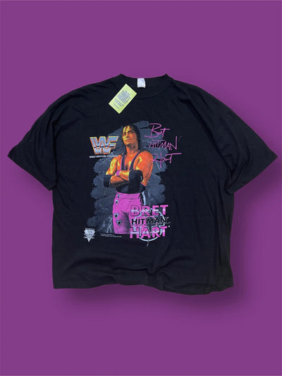 Thriftmarket T-shirt WWF Bret Hart vintage tg XL Thriftmarket
