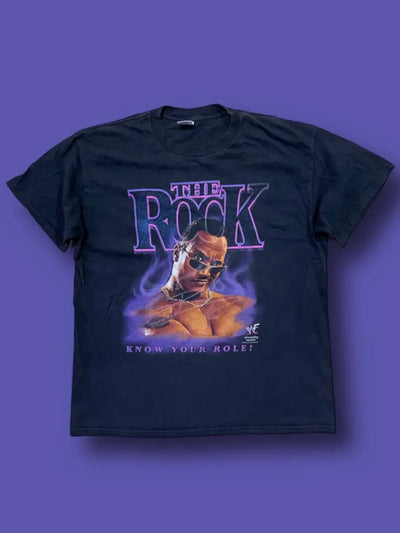 Thriftmarket T-shirt WWF The Rock vintage tg XL Thriftmarket
