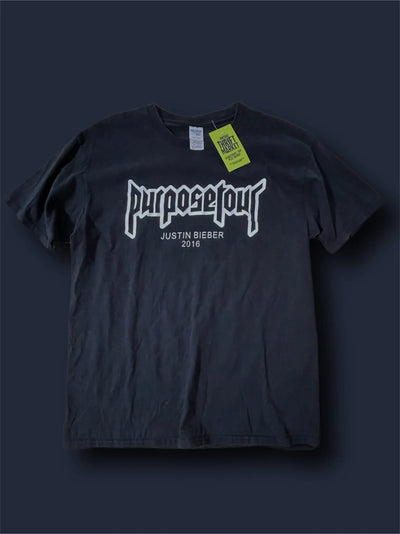 Thriftmarket T-shirt vintage Purposetour 2016 tg XL Thriftmarket