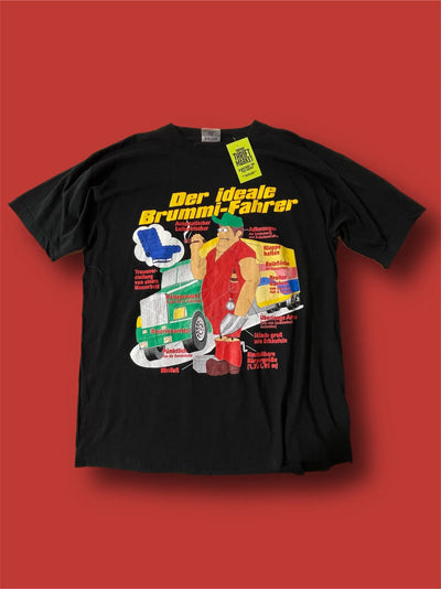 Thriftmarket T-shirt vintage stampa frontale tg XXL Thriftmarket