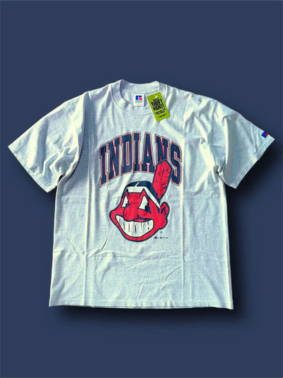Thriftmarket Tshirt Indians 1996 Russel Athletic tg XL Thriftmarket