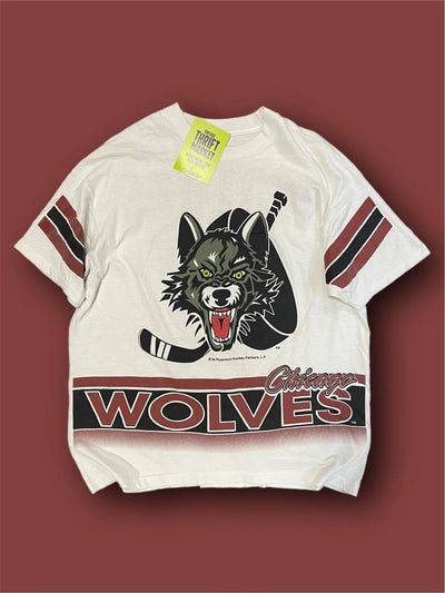 Tshirt nhl Chicago Wolves vintage tg XL Thriftmarket BAD PEOPLE